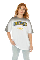 NORTHERN ARIZONA LUMBERJACKS INTERCEPTION COLOR WAVE CREW NECK T-SHIRT