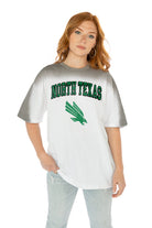 NORTH TEXAS MEAN GREEN INTERCEPTION COLOR WAVE CREW NECK T-SHIRT