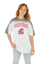 SACRED HEART PIONEERS INTERCEPTION COLOR WAVE CREW NECK T-SHIRT