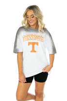 TENNESSEE VOLUNTEERS INTERCEPTION COLOR WAVE CREW NECK T-SHIRT