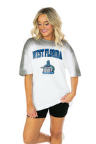 WEST FLORIDA ARGONAUTS INTERCEPTION COLOR WAVE CREW NECK T-SHIRT