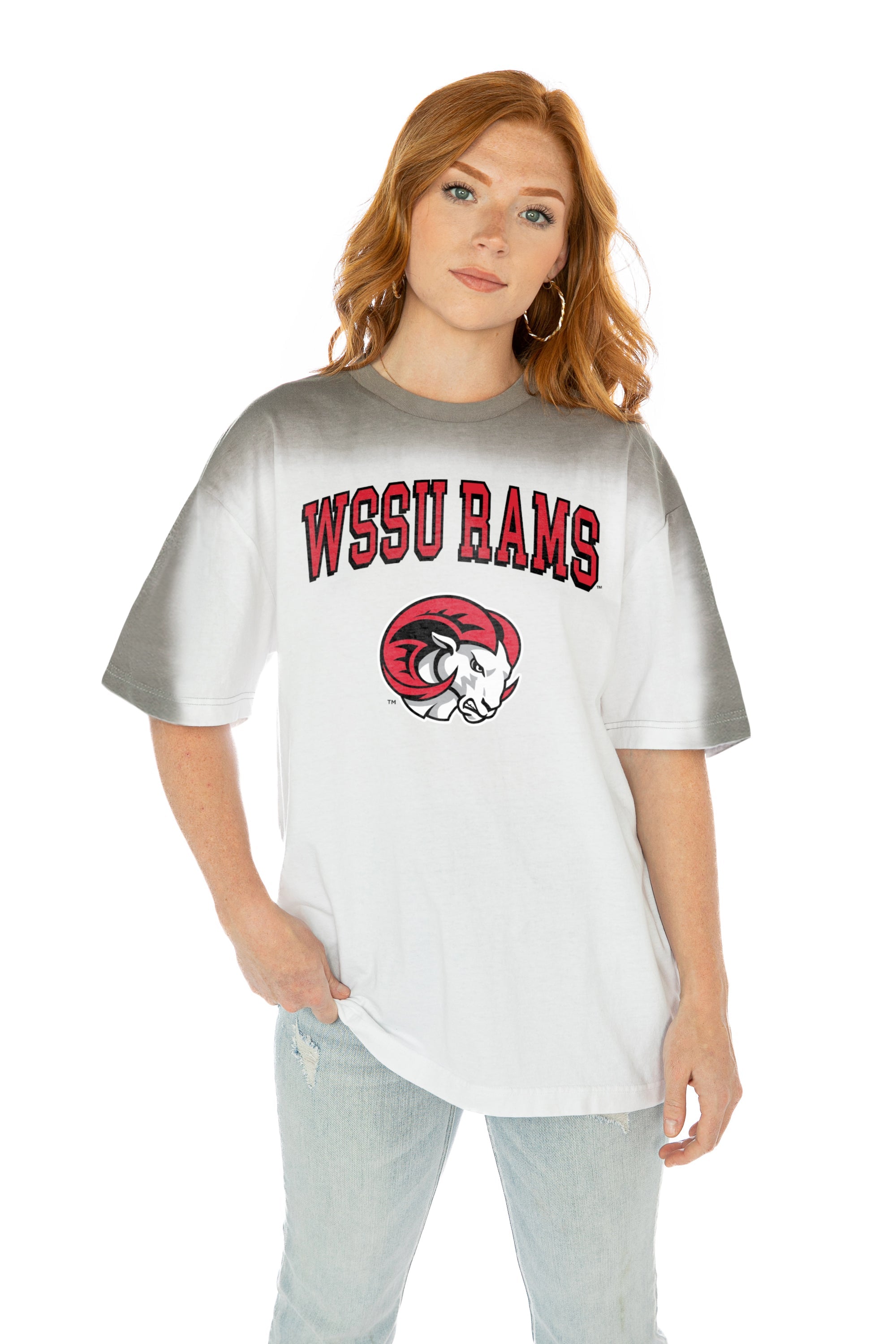 Women's Red Winston-Salem State Rams Education T-Shirt