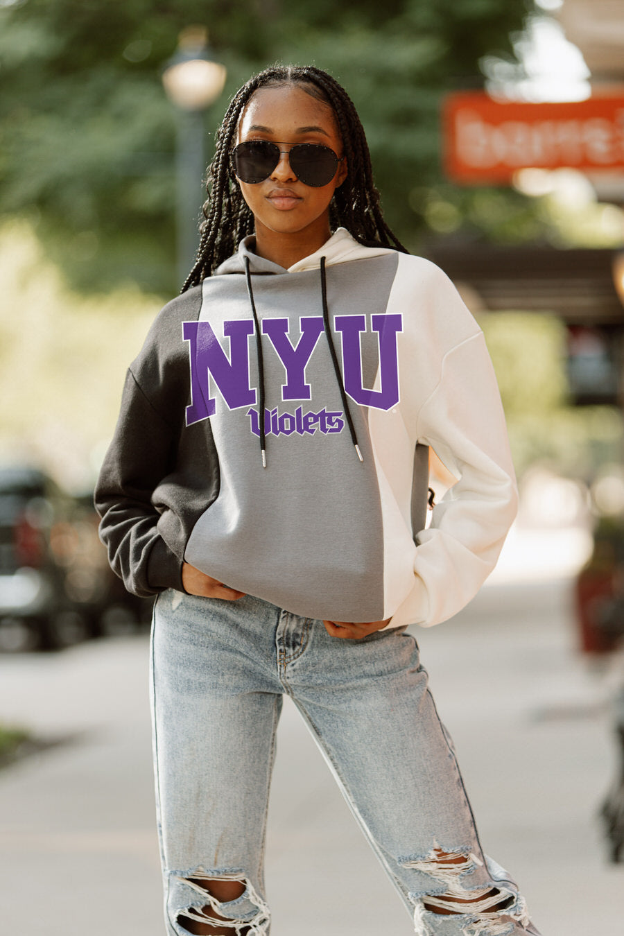 New York Colorblock Hoodie