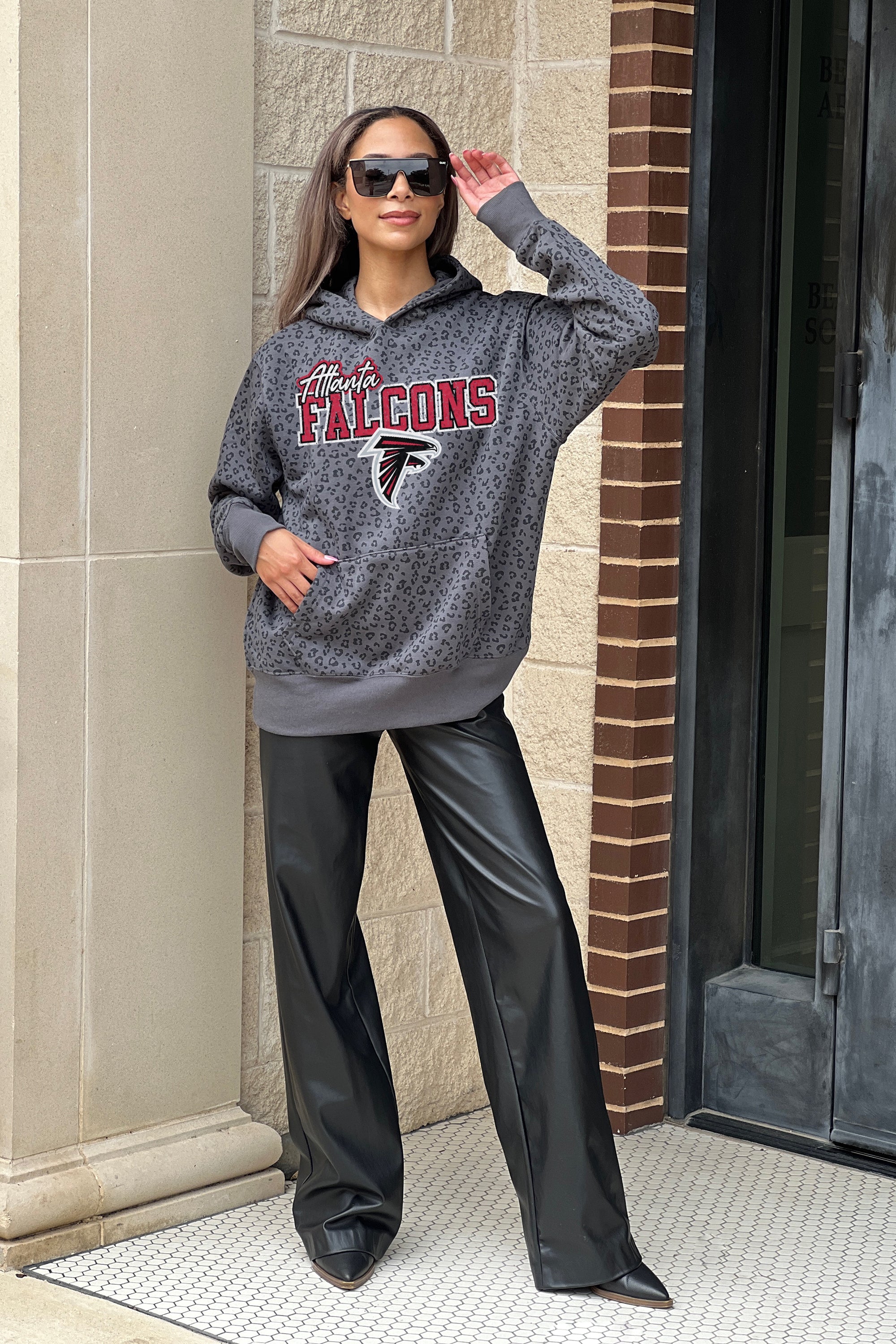 ATLANTA FALCONS IN THE SPOTLIGHT ADULT CLASSIC HOODED PULLOVER