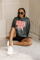 AUBURN TIGERS RUNNING WILD ADULT CLASSIC HOODED PULLOVER