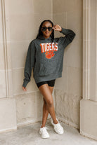 CLEMSON TIGERS RUNNING WILD ADULT CLASSIC HOODED PULLOVER