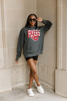 DAYTON FLYERS RUNNING WILD ADULT CLASSIC HOODED PULLOVER