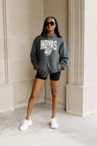 GEORGETOWN HOYAS RUNNING WILD ADULT CLASSIC HOODED PULLOVER