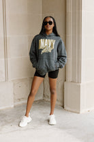 US NAVY MIDSHIPMEN RUNNING WILD ADULT CLASSIC HOODED PULLOVER