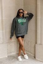 NORTH TEXAS MEAN GREEN RUNNING WILD ADULT CLASSIC HOODED PULLOVER