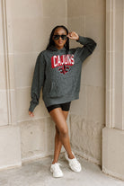 LAFAYETTE RAGIN' CAJUNS RUNNING WILD ADULT CLASSIC HOODED PULLOVER