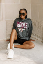 VIRGINIA TECH HOKIES RUNNING WILD ADULT CLASSIC HOODED PULLOVER