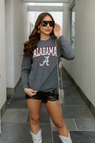 ALABAMA CRIMSON TIDE EVERYDAY FAN BOYFRIEND FIT LONG SLEEVE TEE