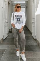 AUBURN TIGERS WILD GAME BOYFRIEND FIT LONG SLEEVE TEE