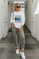 BIG TEN CONFERENCE WILD GAME BOYFRIEND FIT LONG SLEEVE TEE