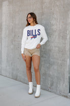 BUFFALO BILLS ALWAYS READY BOYFRIEND FIT LONG SLEEVE TEE