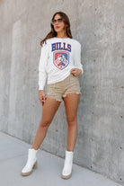 BUFFALO BILLS PUSHING THE LIMIT BOYFRIEND FIT LONG SLEEVE TEE