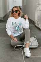 COASTAL CAROLINA CHANTICLEERS WILD GAME BOYFRIEND FIT LONG SLEEVE TEE