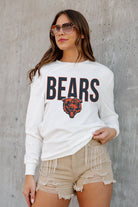 CHICAGO BEARS ALWAYS READY BOYFRIEND FIT LONG SLEEVE TEE