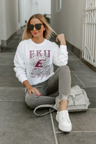 EASTERN KENTUCKY COLONELS WILD GAME BOYFRIEND FIT LONG SLEEVE TEE