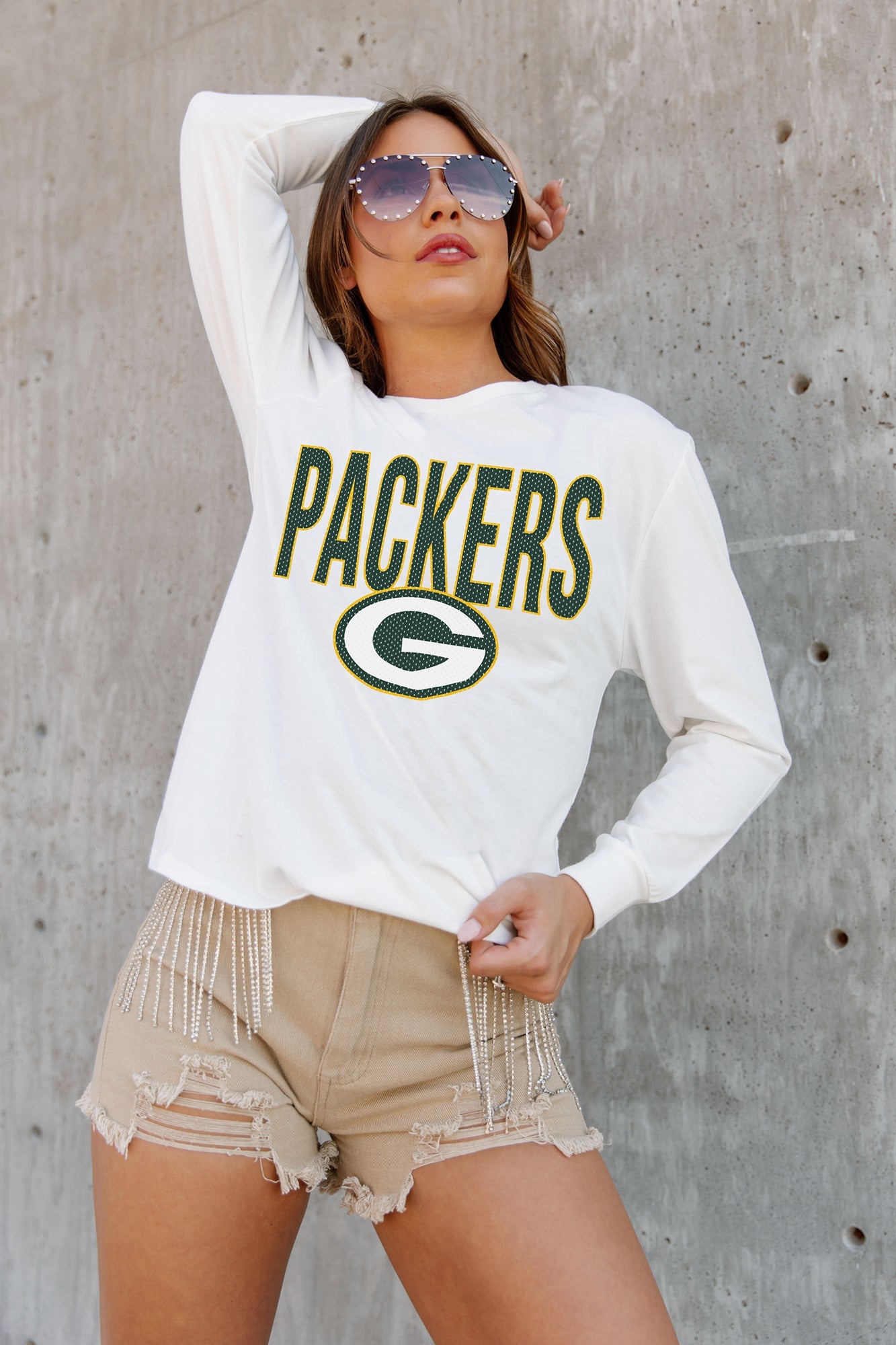 Green Bay Packers Lay-Up Long Sleeve Tee – Green Bay Stuff