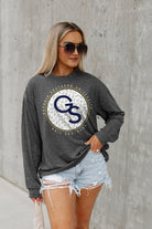 GEORGIA SOUTHERN EAGLES TURNING CIRCLES BOYFRIEND FIT LONG SLEEVE TEE