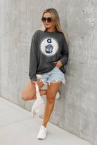 GEORGETOWN HOYAS TURNING CIRCLES BOYFRIEND FIT LONG SLEEVE TEE