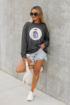 JAMES MADISON DUKES TURNING CIRCLES BOYFRIEND FIT LONG SLEEVE TEE