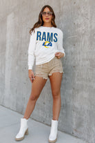 LOS ANGELES RAMS ALWAYS READY BOYFRIEND FIT LONG SLEEVE TEE