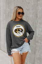 MISSOURI TIGERS TURNING CIRCLES BOYFRIEND FIT LONG SLEEVE TEE