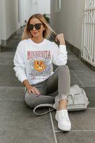 MINNESOTA GOLDEN GOPHERS WILD GAME BOYFRIEND FIT LONG SLEEVE TEE