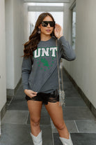 NORTH TEXAS MEAN GREEN EVERYDAY FAN BOYFRIEND FIT LONG SLEEVE TEE