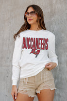 TAMPA BAY BUCCANEERS ALWAYS READY BOYFRIEND FIT LONG SLEEVE TEE