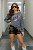 TCU HORNED FROGS EVERYDAY FAN BOYFRIEND FIT LONG SLEEVE TEE