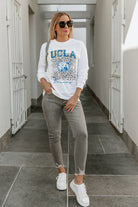 UCLA BRUINS WILD GAME BOYFRIEND FIT LONG SLEEVE TEE