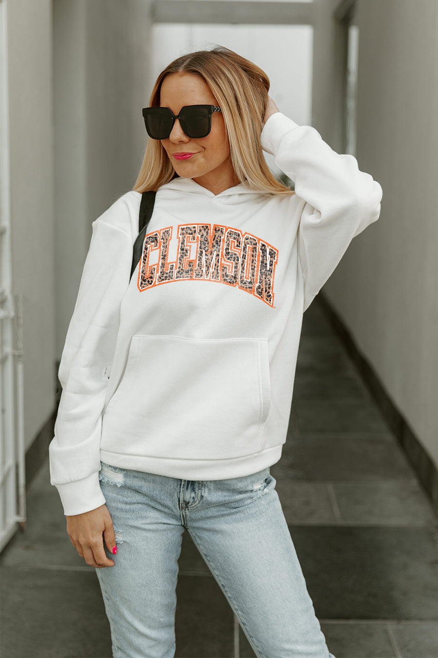 CLEMSON TIGERS LEGACY PREMIUM FLEECE HOODED PULLOVER