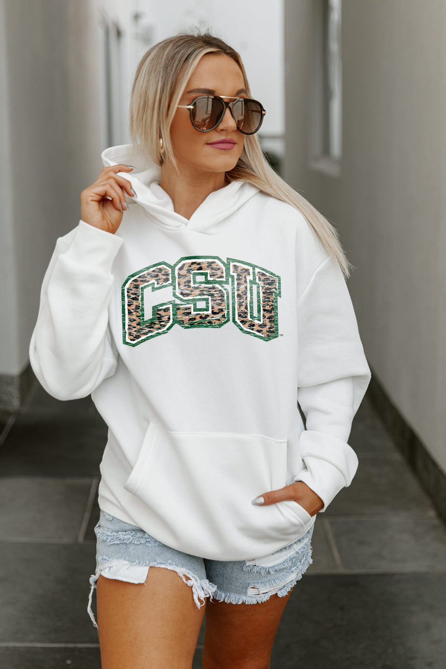 COLORADO STATE RAMS LEGACY PREMIUM FLEECE HOODED PULLOVER