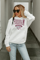 FORDHAM RAMS GOOD CATCH PREMIUM FLEECE HOODED PULLOVER