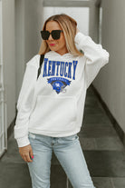 KENTUCKY WILDCATS GOOD CATCH PREMIUM FLEECE HOODED PULLOVER