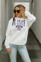 KANSAS STATE WILDCATS GOOD CATCH PREMIUM FLEECE HOODED PULLOVER