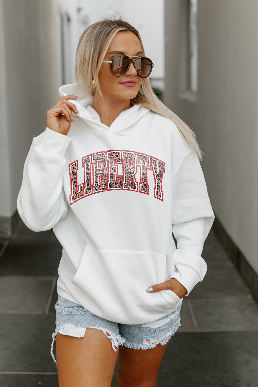 LIBERTY EAGLES LEGACY PREMIUM FLEECE HOODED PULLOVER