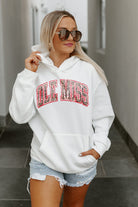 OLE MISS REBELS LEGACY PREMIUM FLEECE HOODED PULLOVER