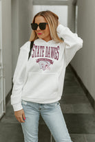 MISSISSIPPI STATE BULLDOGS GOOD CATCH PREMIUM FLEECE HOODED PULLOVER