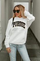 PURDUE BOILERMAKERS LEGACY PREMIUM FLEECE HOODED PULLOVER