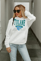 TULANE GREEN WAVE GOOD CATCH PREMIUM FLEECE HOODED PULLOVER