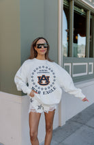 AUBURN TIGERS SUPERSTAR PREMIUM FLEECE DROP SHOULDER CREWNECK PULLOVER