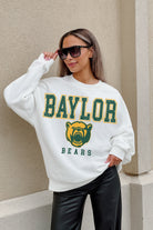 BAYLOR BEARS FREESTYLE PREMIUM FLEECE DROP SHOULDER CREWNECK PULLOVER