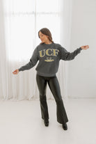 CENTRAL FLORIDA KNIGHTS SEAL THE DEAL PREMIUM FLEECE DROP SHOULDER CREWNECK PULLOVER