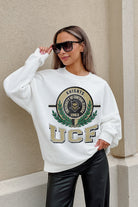 CENTRAL FLORIDA KNIGHTS HOT SHOT PREMIUM FLEECE DROP SHOULDER CREWNECK PULLOVER