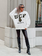 CENTRAL FLORIDA KNIGHTS FREESTYLE PREMIUM FLEECE DROP SHOULDER CREWNECK PULLOVER